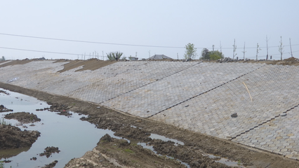 沙湖山圩堤加固整治工程建設(shè)分秒必爭(zhēng)