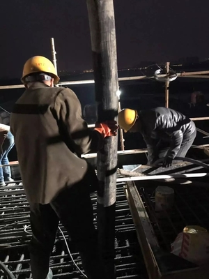唐家渡暨鳳臺大橋項目 開啟夜間施工作業(yè)