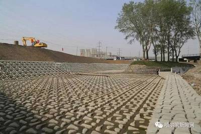 【城建】何家溝哈西客站西廣場河道復(fù)建工程完工投用丨