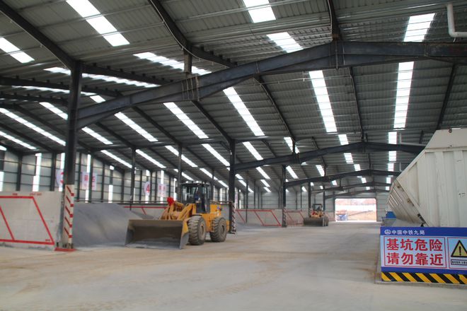 中鐵九局路橋分公司濰煙鐵路蓬萊制梁場(chǎng) 全面掀起施工大干高潮